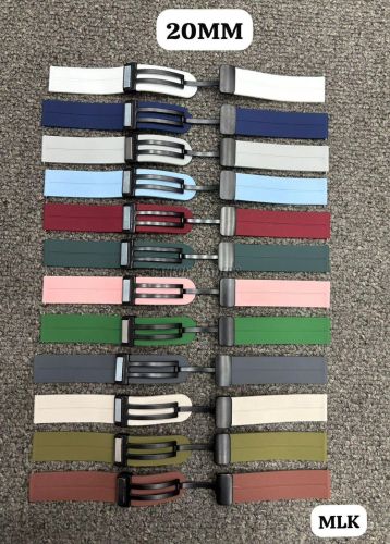 silicone folding magnetic smart watch strap