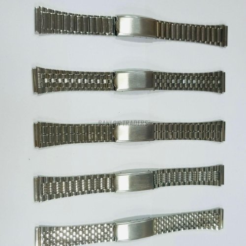 Stainless Steel Single Lock Watch Straps