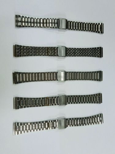 Stainless Steel Two Piece Lock Watch Straps