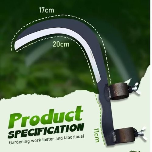 Grass Cutter Sickle Attachment