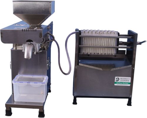 Oil Press Machine with Inbuilt Filter