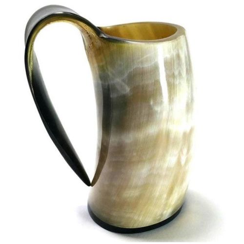 Handcrafted Natural Drinking Horn Mug