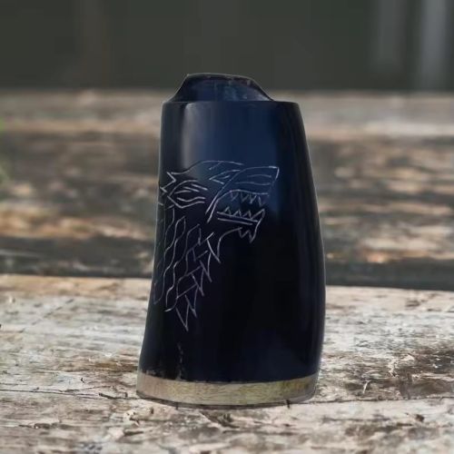 Premium Natural Drinking Horn Mug