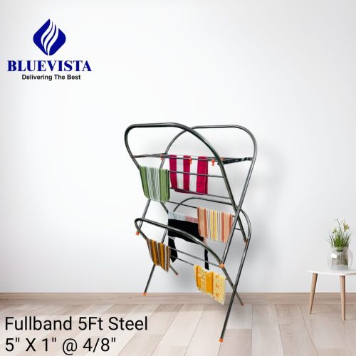 5 Feet Stainless Steel Foldable Clothes Drying Stand