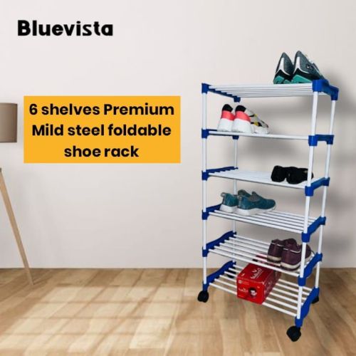 6 Tier Foldable Shoe Storage Stand