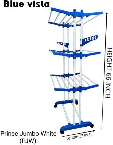 66 Inch Prince Jumbo Multi Layer Steel Drying Stand