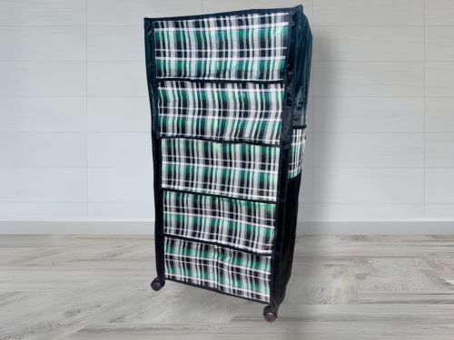 Compact Fabric Clothes Storage Cabinet