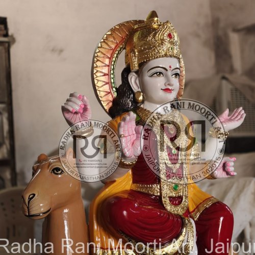 White Marble Dashamaa Moorti