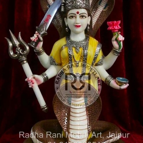 Marble Nagnechi Mata Ji Moorti