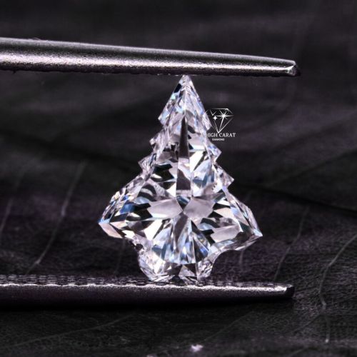 christmas tree shaped lab grown diamond