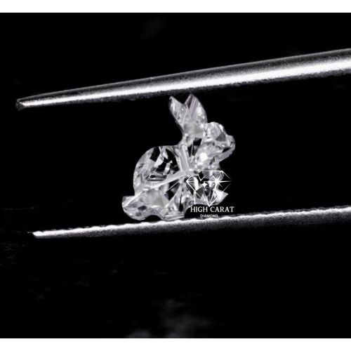 Rabbit Shape Lab Grown Diamond