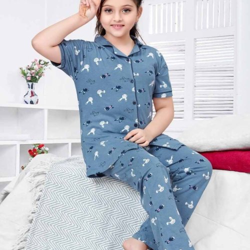 Girls Cotton Pajama Set