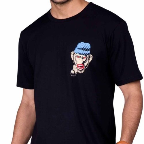 Men Graphic Cotton T Shirt
