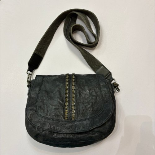Ladies Black Leather Sling Bag