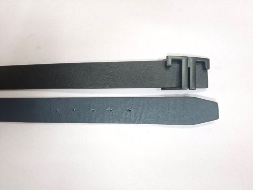 Mens Black Reversible Leather Belt