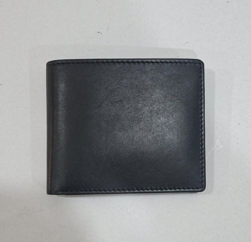 Mens Genuine Black Leather Wallet