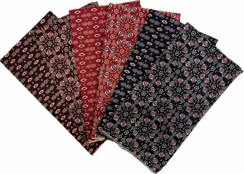 Ladies Ethnic Batik Print Cotton Nighty Fabric