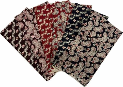 Ladies Floral Batik Cotton Nighty Fabric