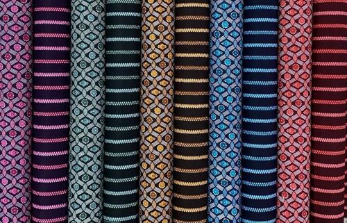 Ladies Geometric Procian Print Cotton Fabric