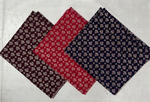 Ladies Mini Butti Batik Cotton Nighty Fabric