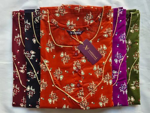Ladies Printed Cotton Nightgown
