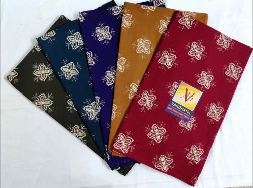 Ladies Rajwadi Traditional Printed Cotton Nighty Fabric