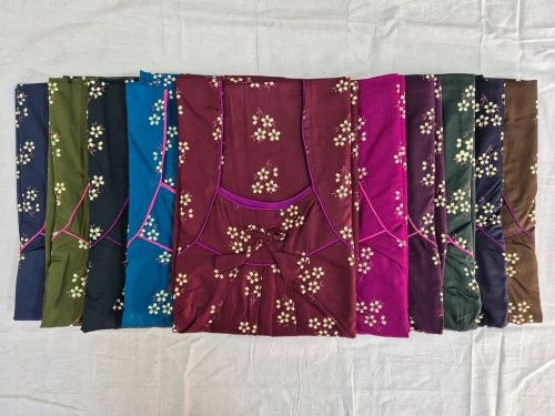 Ladies Soft Cotton Floral Print Nighty