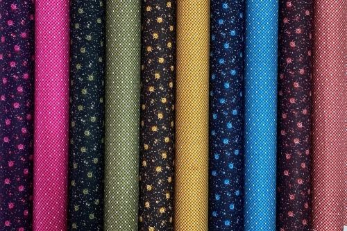 Ladies Tiny Floral Procian Cotton Fabric Roll