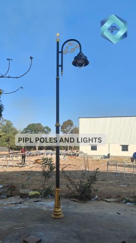 Cast Iron Street Light Pole