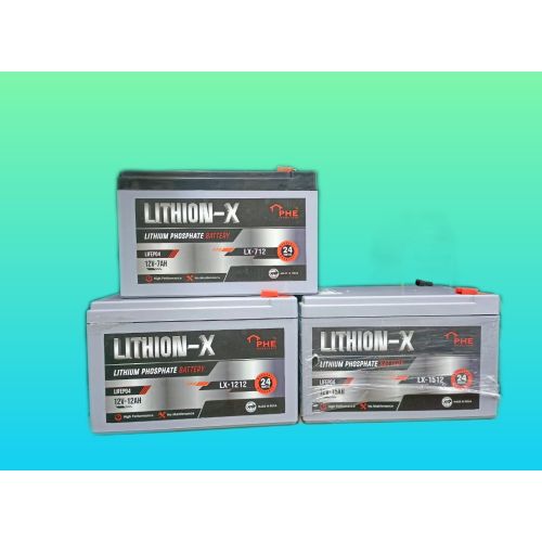 LX1215 Lithion-X Lithium Iron Phosphate Battery