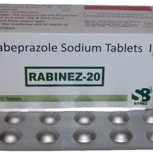 20 Mg Rabeprazole Sodium Tablets