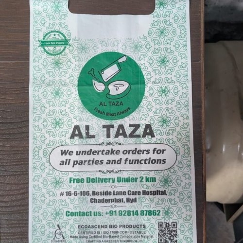 16X20 Inch Biodegradable Compostable Carry Bags