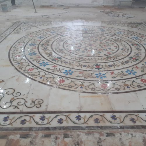 Marble Inlay Flooring Service