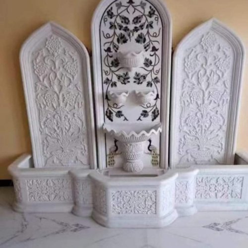 Marble White Indoor Water Fountain