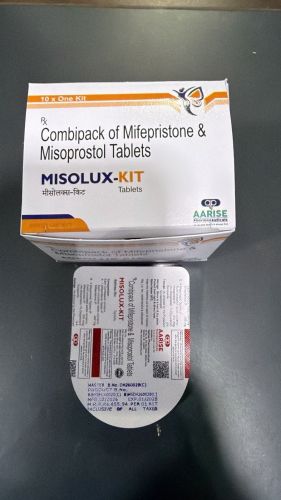 Mifepristone Misoprostol Tablet Misolux Kit