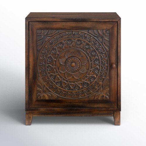 Solid Wood Side Cabinet