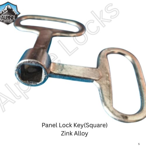 Square Type Panel Lock Control Key