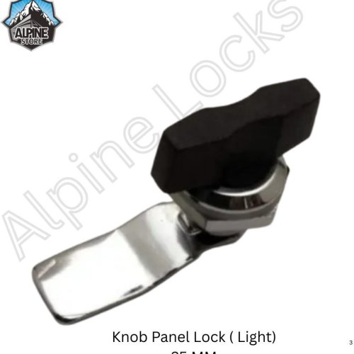 Zinc Alloy Heavy Knob Type Panel Lock