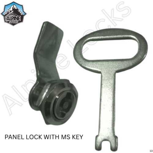 Zinc Alloy Square Panel CAM Lock