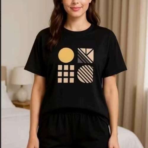 Women Shorts and Tshirt Set