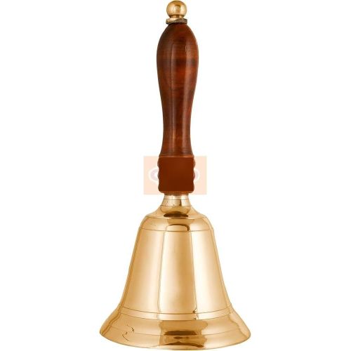 Christmas Brass Shame Hand Bell