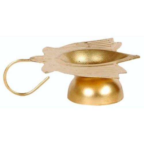 Golden Brass Lotus Diya