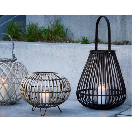 Handmade Iron Black Metal Lantern
