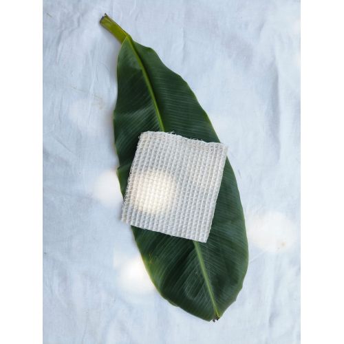 Banana Fiber Honey Comb Weave Fabric