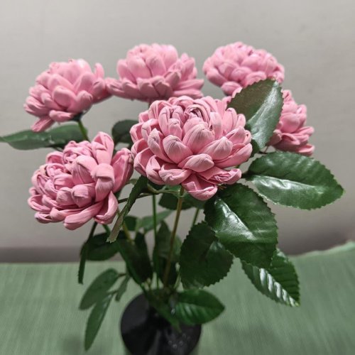 Pink Artificial Dahlia Flower