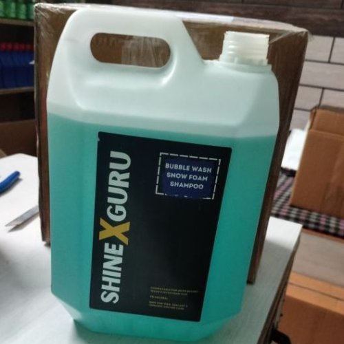 Shine Guru Blue Bubble Car Wash Shampoo