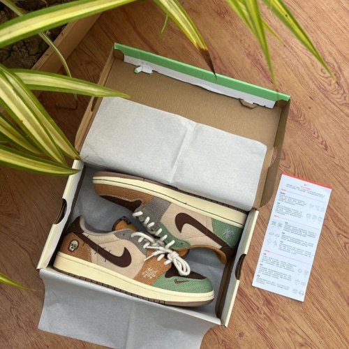 Air Jordan 1 Low Og Zion Williamson Signature Sneakers
