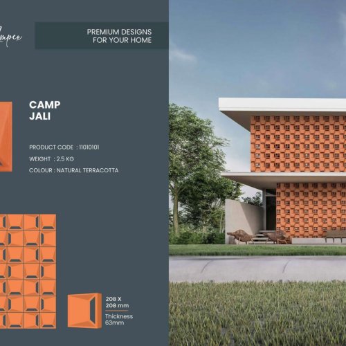 Camp Design Terracotta Jali