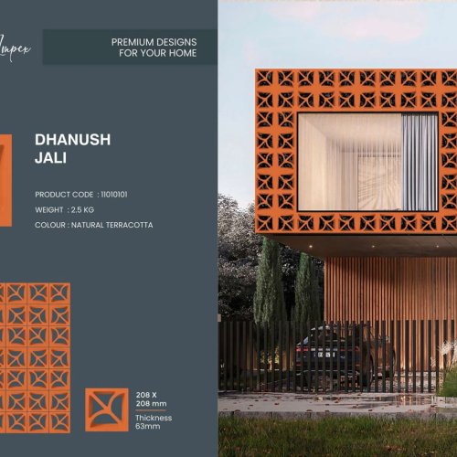 Dhanush Design Terracotta Jali