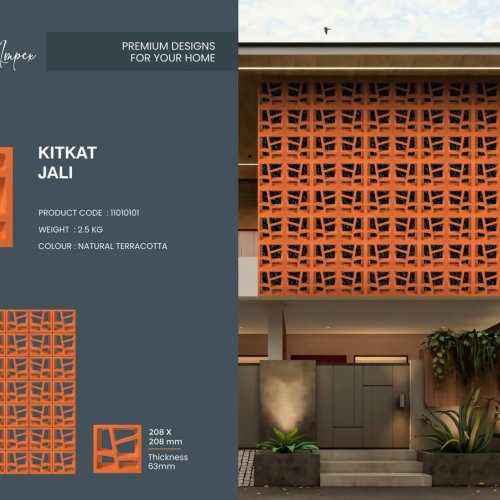 Kitkar Design Terracotta Jali